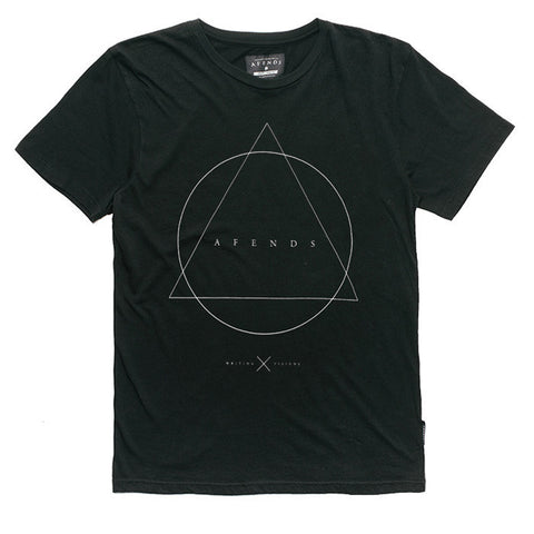 Afends Station Play - Slim Fit Tee - Black