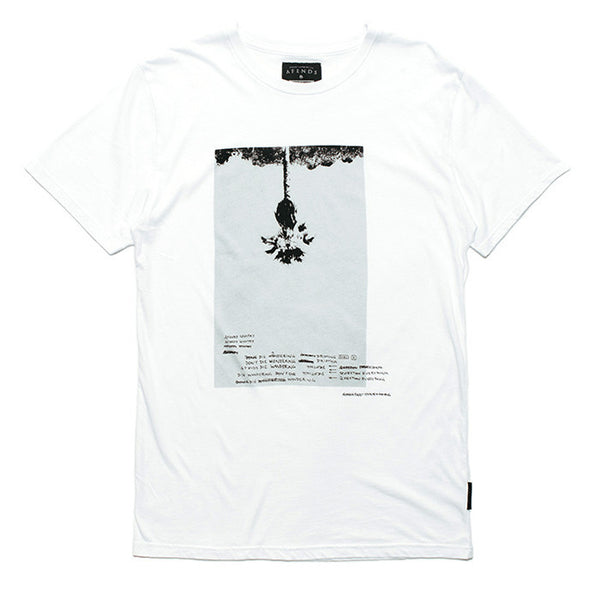 Afends Wandering - Slim Fit Tee - White