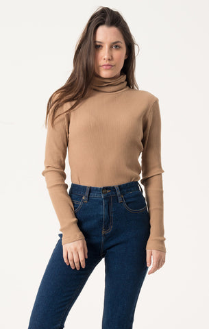 Afends Rose - Long Sleeve Top - Cream