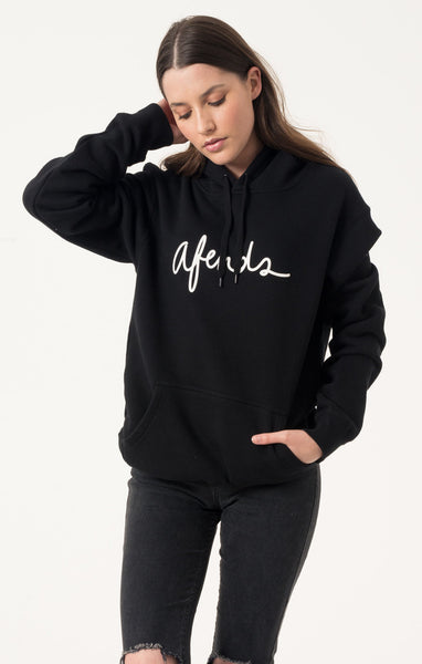 Afends Chicken - Pull Over Hood - Black