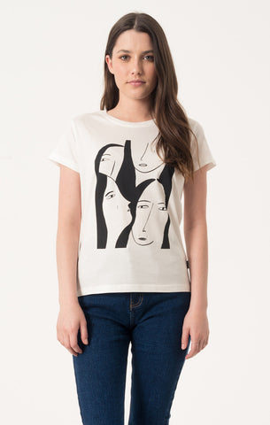 Afends Alina - Tee - Natural