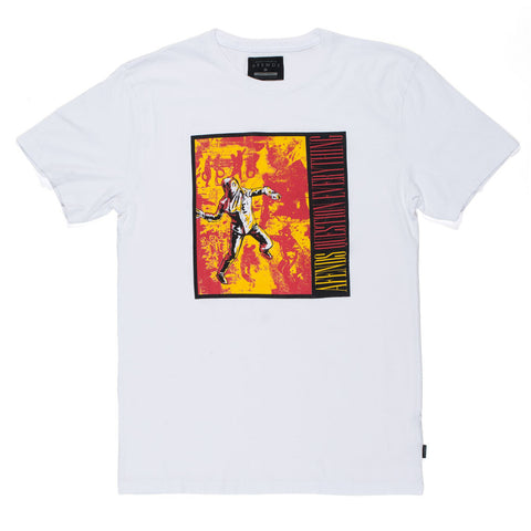 Afends Illusions - Slim Fit Tee - White