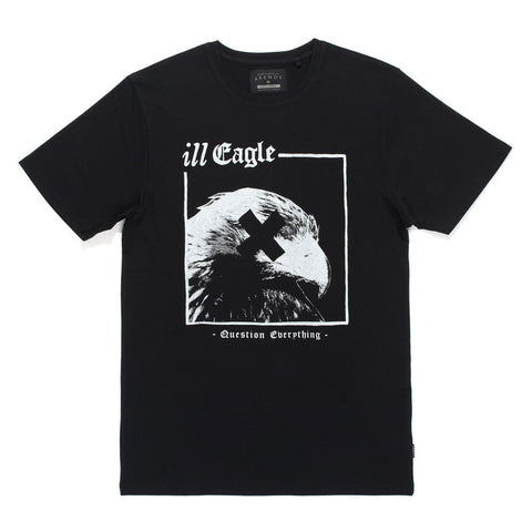 Afends Ill Eagle - Slim Fit Tee - Black