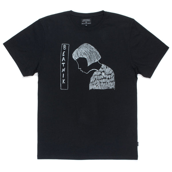 Afends Beatnik - Slim Fit Tee - Black