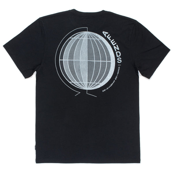 Afends Calcuations - Slim Fit Tee - Black