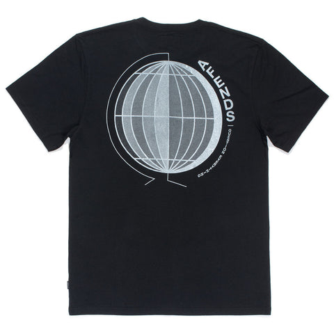Afends Calcuations - Slim Fit Tee - Black
