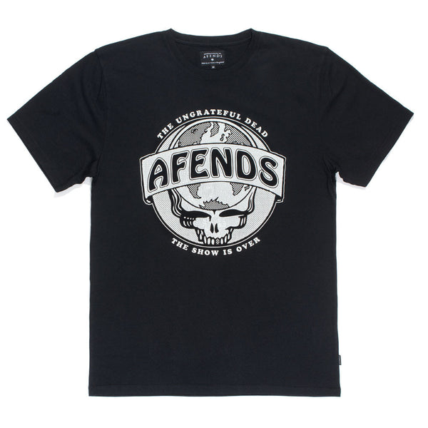Afends Ungreatful - Slim Fit Tee - Black