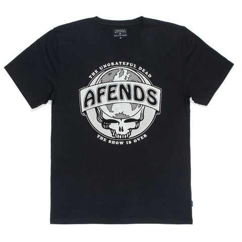 Afends Ungreatful - Slim Fit Tee - Black