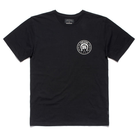 Afends Good Luck - Standard Fit Tee - Black