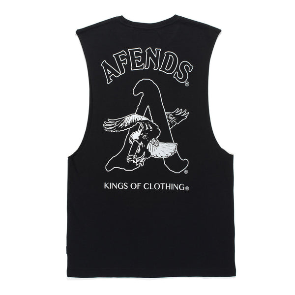 Afends Kings - Bandcut Tee - Black