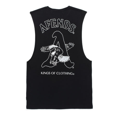 Afends Kings - Bandcut Tee - Black
