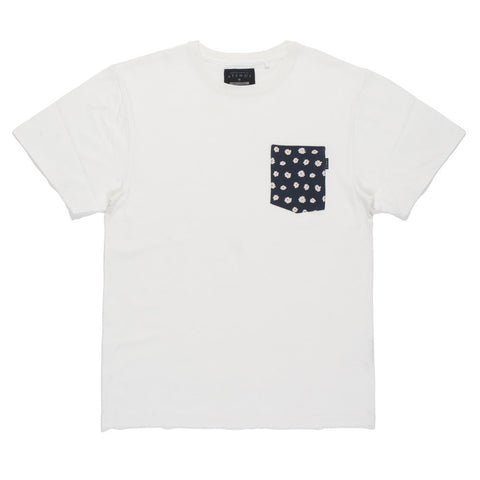 Afends Days - Pocket Slim Tee - Natural