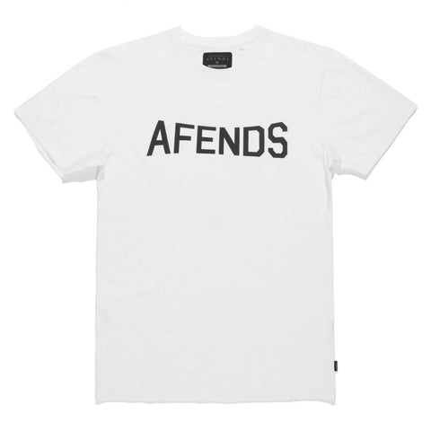 Afends City - Slim Fit Tee - White