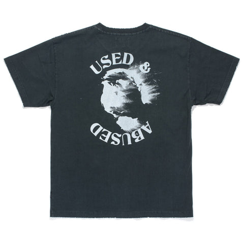 Afends Used - Vintage Fit Tee - Faded Black