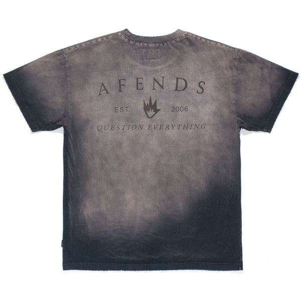 Afends Roll - Vintage Fit Tee - Oil