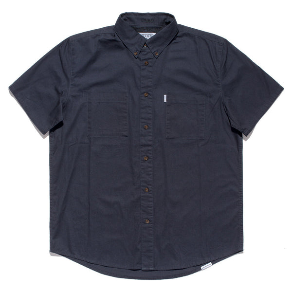 Afends Dream - Short Sleeve Shirt - Deep Navy