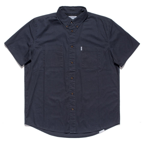 Afends Dream - Short Sleeve Shirt - Deep Navy