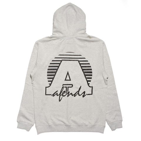Afends Desert - Pull Over Hood - White Marle