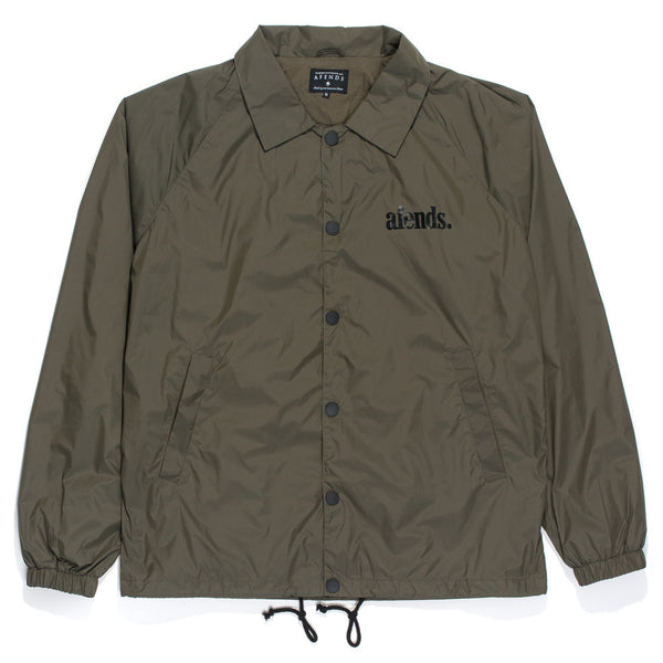 Afends Skipper - Coaches Jacket - Army