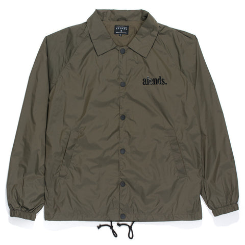 Afends Skipper - Coaches Jacket - Army