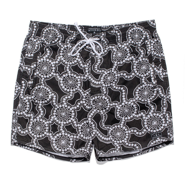 Afends Baywatch Saltwater Dreamtime - Black & White
