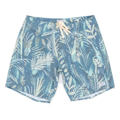 Afends Easyrider Jungle - 16.5" Fixed Waist Swim Shorts - Jungle