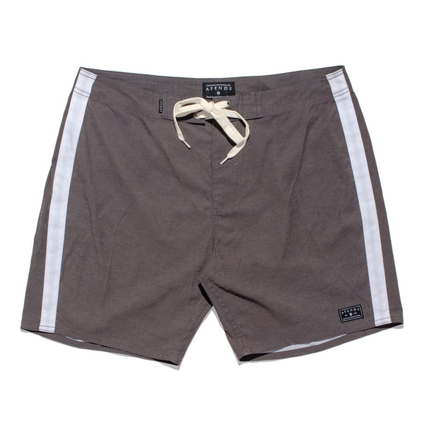 Afends Kings - Fixed Boardshort - Faded Black 