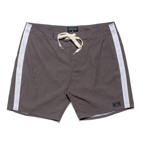 Afends Kings - Fixed Boardshort - Faded Black 
