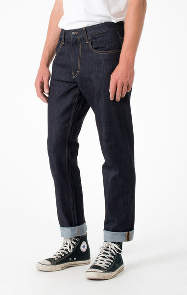 Afends Ire Skate Jeans - Straight Leg Denim - Raw Indigo