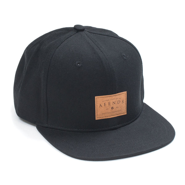 Afends Born to Lose - Snapback Hat - Black