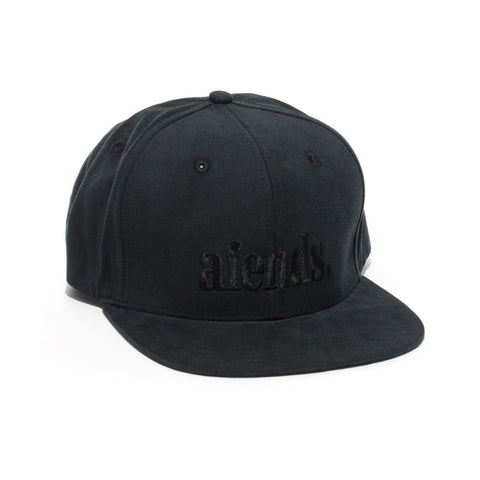 Afends Dense - Snapback Cap - Black