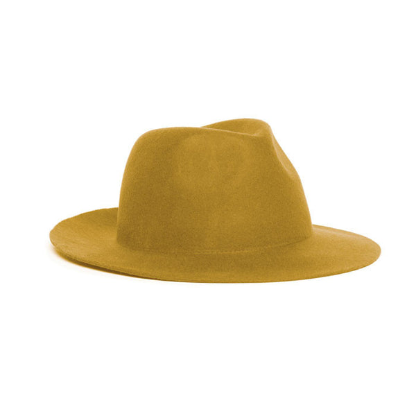 Afends South - Felt Hat - Mustard