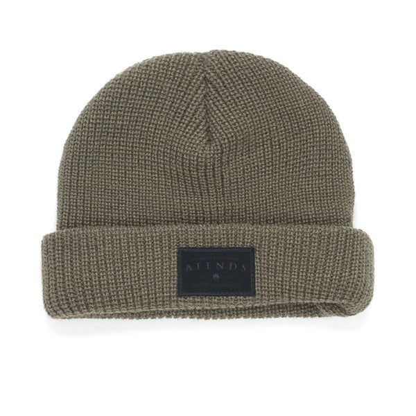 Afends Fundamental - Casual Beanie - Army