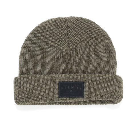 Afends Fundamental - Casual Beanie - Army