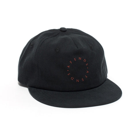Afends Over - Unstructured Cap - Faded Black