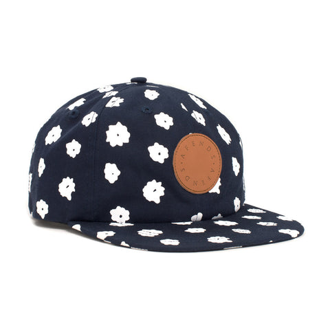 Afends Power - 6 Panel Hat - 60's Daisies