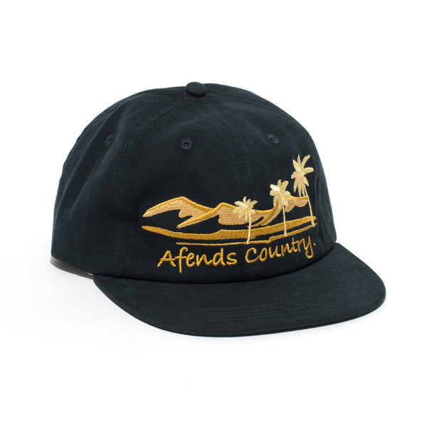 Afends Golden Bay - Unstructured Cap - Deep Navy 