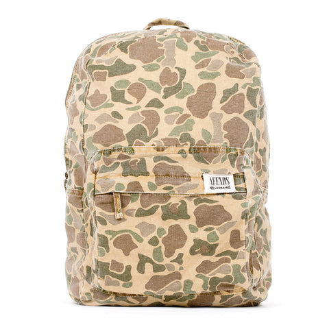 Afends Nevermind - Canvas Backpack - Camo