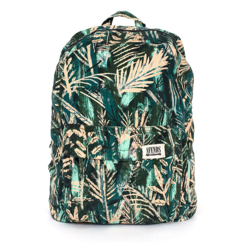 Afends Nevermind - Canvas Backpack - Jungle