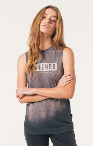 Afends Shitty Future - Bandcut Tee - Oil