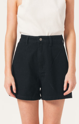 Afends Seventies - Denim Shorts - Stone Black
