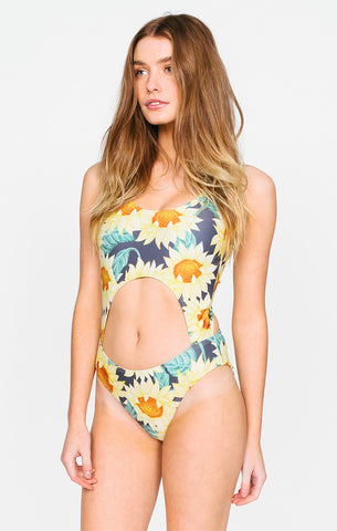 Afends Sun Follower - One Piece - Sunflowers