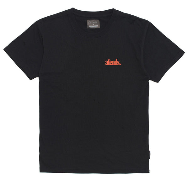 Afends Nylon - Slim Fit Tee - Black