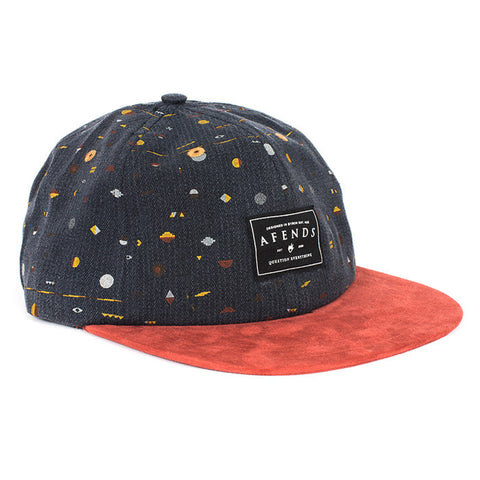 Afends Yang - 6 Panel Hat - Navi