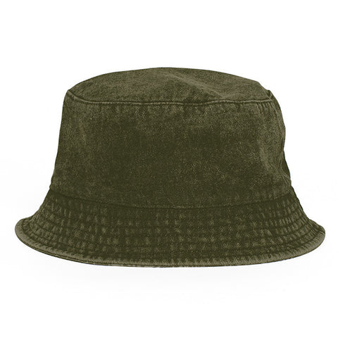 Afends Bucket Hat - Reversable Bucket Hat - Military